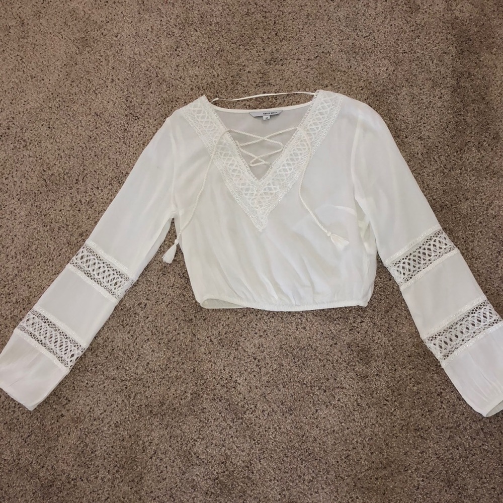Austrian white long sleeve.